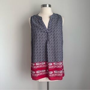 Olive & Oak Sleeveless Blouse MEDIUM